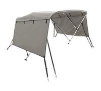 vidaXL Bimini 3 Arches Curtain with Side Walls 183 x (137-152) x 137 cm
