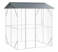 vidaXL Aviary Anthracite 210 x 227 x 247 cm Steel