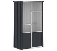 Bird Cage Bird House Parrot Bird Aviary Parrot Cage Galvanised Steel vidaXL