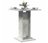 Vidaxl Bistro Table Concrete Grey 60X60X75 Cm Engineered Wood