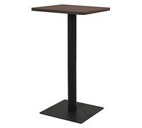 (dark ash, 50 x 50 x 107 cm) vidaXL Bistro Table Dining Coffee Dinner Table Dark Ash/Oak Colour Multi Sizes