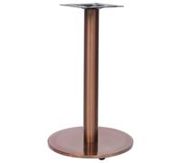 vidaXL Bistro Table Leg Gold Ø45x72 cm Stainless Steel