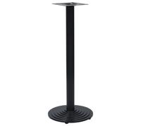 vidaXL Bistro Table Leg Replacement Table Legs Furniture Leg Black Cast Iron