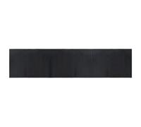 vidaXL Rug Rectangular Black 70x300 cm Bamboo
