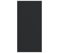 vidaXL Black Doormat - Synthetic Polyamide Mat for Indoor/Outdoor Use, 250 x 120 cm Rectangular Medium Pile