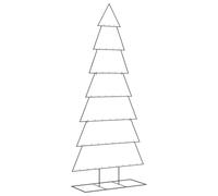 (210 cm) vidaXL Metal Christmas Tree for Decoration Outdoor Artificial Xmas Tree