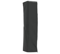 vidaXL Black Patio Heater Cover - Waterproof, UV-Resistant, Tear-Resistant, Pyramid Shaped Cover for Outdoor Heating Units Made from Durable 420D Oxford Fabric - Measures 58 x 58 x 228 cm