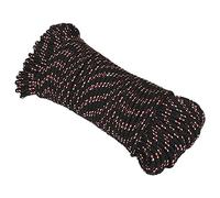 'vidaXL Black Polypropylene Boat Rope - 5 mm Thick and 100 m Long - Ideal for Boating, Sailing, Dock Line, Camping, Fishing - Resilient and Weather-Resistant