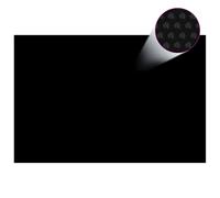 vidaXL Black Pool Cover 300x200 cm | Solar PE Bubble Pool Cover - heats water up to 1C, reduces evaporation (92163)