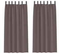 vidaXL Blackout Curtains Are Your Own Perfect For Keeping Your Room Beautiful Dark. Ideal For Home Cinema Or Bedrooms. They Are Also Eco-Friendly And Have A Super Look. Fac