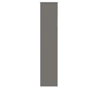 vidaxl blackout roller blind 45x210 cm grey polyester - versatile light control shade