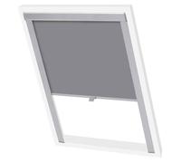 vidaXL Blackout Roller Blind Grey SK06 UK HOT