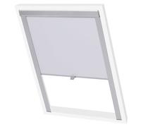 vidaXL Blackout Roller Blinds for Roof Window White P08/408 Protector