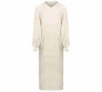 vidaXL Blanket Hoodie KINN Cream XXL Cotton