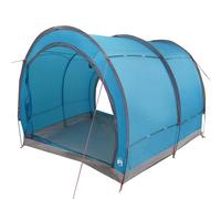 vidaXL Blue Outdoor Bicycle Storage Tent - Waterproof, Windproof, Easy to Assemble, Large Space, Robust for Camping, Portable for Group Items and Hiking in Summer with the Family