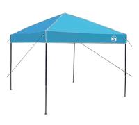 vidaXL Blue Party Tent 250x250cm, Oxford Fabric Pop Up Design for Outdoor, Modern Canopy Easy to Install, Carry Bag Included, Durable, Sun Protection