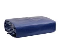 vidaXL Tarpaulin Cover Ground Sheet Waterproof Camping Tarp Blue 600 g/mÂ²