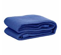 vidaXL Blue Tent Carpet | High-Density Polyethylene Outdoor Rug | Water Permeable and Breathable with Integrated Eyelets | Size 300x400 cm