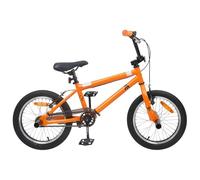 vidaXL BMX Bicycle 20 Inch for Over 9 Years Orange, Adjustable Handles, Children's BMX Bike, Stunt Bike, Outdoor Bike, Sporty Bicycle for Children