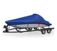 vidaXL Boat Cover Dust Boat Canopy Protective Boat Center Console Cover Grey