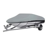 vidaXL Boat Cover Grey 410x110x40 cm