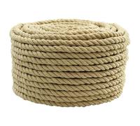 vidaXL Boat Rope 10 mm 25 m Natural
