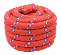 vidaXL Boat Rope 3 mm 10 m Red PP