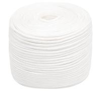 (white, 6 mm/ 50 m) Marine Rope Dock Coil Boat Line Polypropylene Rope Multi Sizes Multi Colours