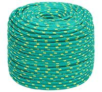 vidaXL Boat Rope Polypropylene Green 8mm x 25m – Sailing, Boating & General Purpose