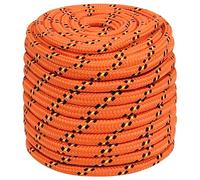 vidaXL Boat Rope Orange 18 mm 100 m Polypropylene