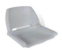 vidaXL Boat Seat Foldable Backrest no Pillow Grey Watercraft Part Canoe Seat