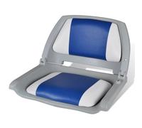vidaXL Boat Seat Foldable Backrest with Pillow Sailing Accessory Canoe Seat