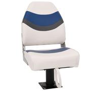 vidaXL Boat Seat with Pedestal 360 Rotatable Canoe Seat Adjustable Kayak Seat