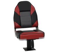 vidaXL Boat Seat with Pedestal 360 Rotatable Canoe Seat Adjustable Kayak Seat