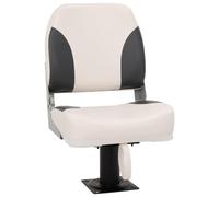 vidaXL Boat Seat with Pedestal 360 Rotatable Canoe Seat Adjustable Kayak Seat