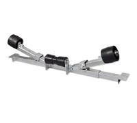 vidaXL Boat Trailer Bottom Support Bracket with Keel Rollers Holder Accessory