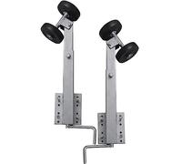 vidaXL Boat Trailer Double Roller Bow Support Set of 2 59-84cm Cargo Holder