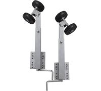 vidaXL Boat Trailer Double Roller Bow Support Set of 2 59-84cm Cargo Holder