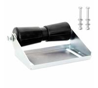 vidaXL Boat Trailer Roller with Bracket 25.4 cm Galvanised Steel