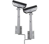 vidaXL Boat Trailer Solid Bar Bow Support Set of 2 63-88cm Cargo Holder Jack