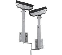 vidaXL Boat Trailer Solid Bar Bow Support Set, Versatile Adjustable Height Support from 63-88 cm, Sturdy Steel Frame, Support Load of 500 kg, Bar Size: 30x10x4 cm