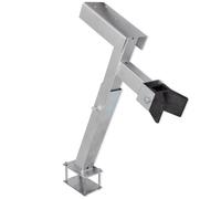 vidaXL Boat Trailer Winch Stand - Adjustable 62-72cm, 500-1000kg Zinc-Coated Steel Bow Support for Boat Transport