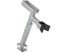 vidaXL Boat Trailer Winch Stand Bow Support - Adjustable 62-72 cm, 500-1000 kg, Zinc-Coated Steel