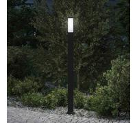 vidaXL Bollard Light 110 cm Black IP44