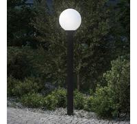 vidaXL Bollard Light 120 cm Black IP44