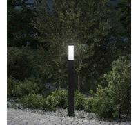 vidaXL Bollard Light 80 cm Black IP44