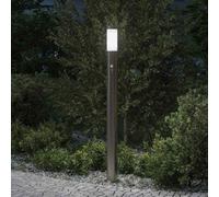 vidaXL Bollard Light with Sensor 110 cm Stainless Steel IP44