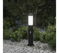 vidaXL Bollard Light with Sensor 50 cm Stainless Steel IP44