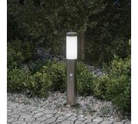 vidaXL Bollard Light with Sensor 50 cm Stainless Steel IP44