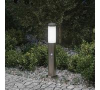 vidaXL Bollard Light with Sensor 50 cm Stainless Steel IP44